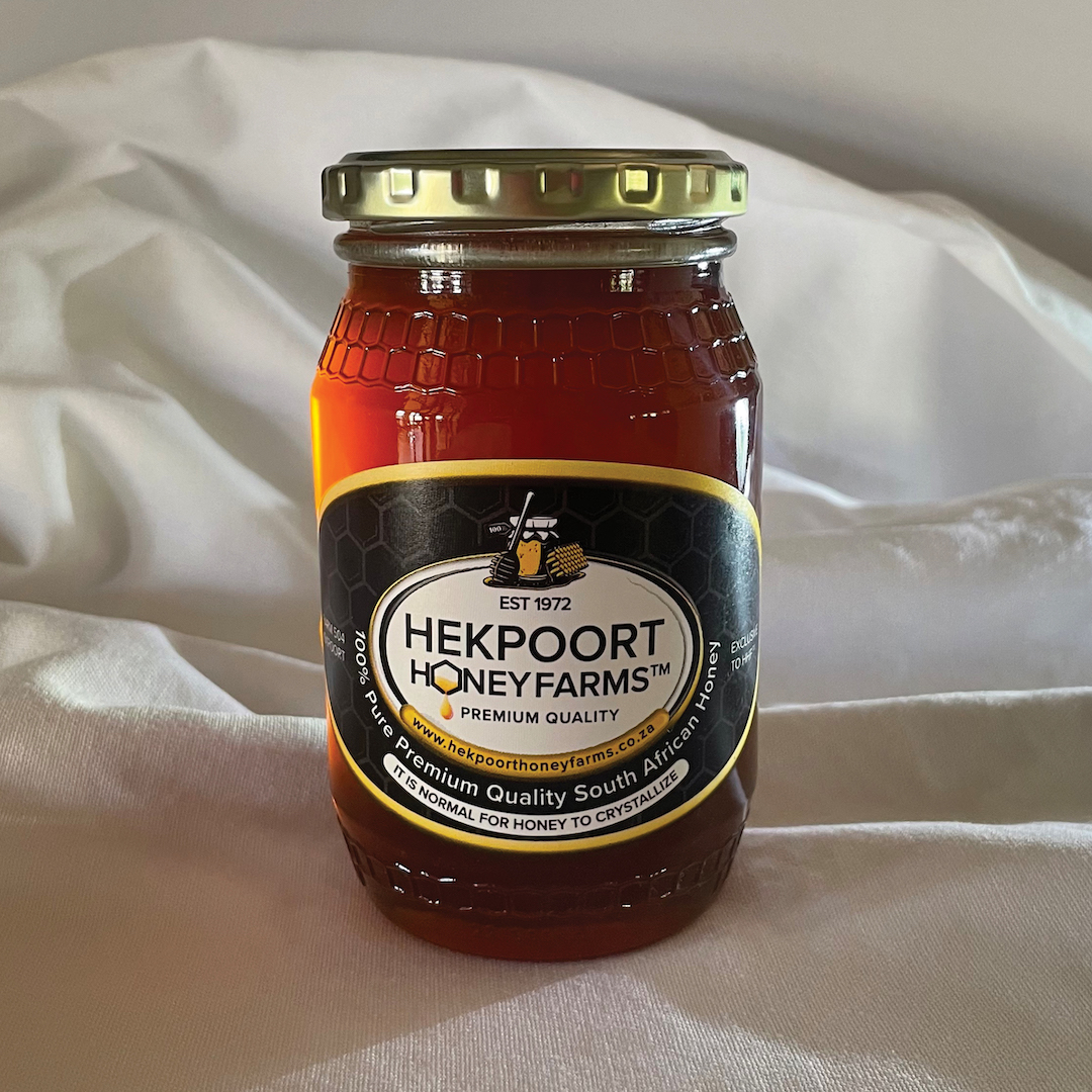 100% pure premium honey - south africa - buy online - BOEKENHOUT 500g